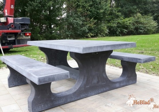 Picnic table Standard Anthracite-Concrete