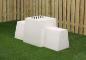 Sitzspielbank Dame Beton Naturell