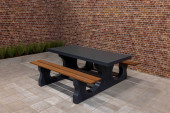 Picknickset DeLuxe Anthrazit