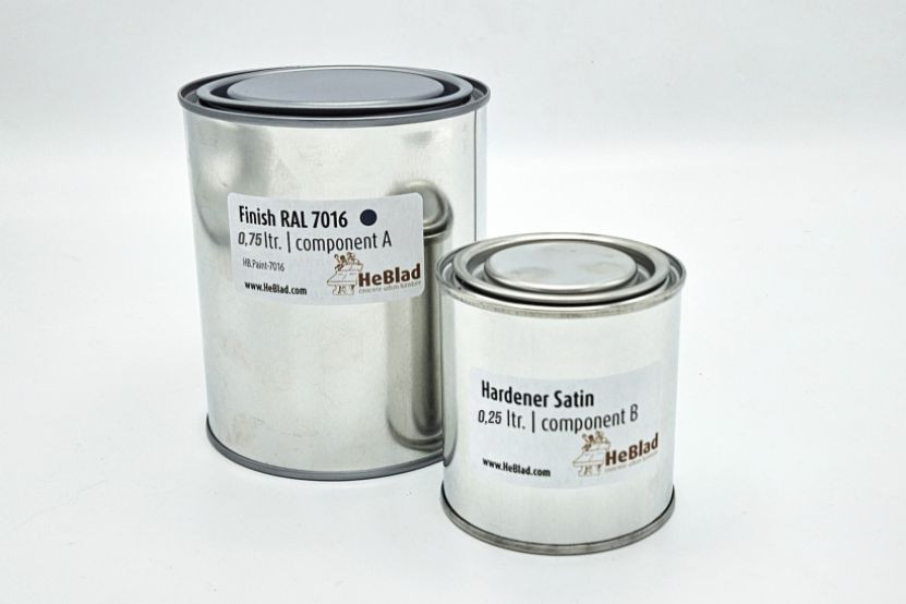 1 Liter Anthrazitfarbe
