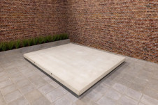 Bottom plate Picnic table Natural Concrete