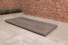 Unterplatte Anthrazit-Beton betonbank