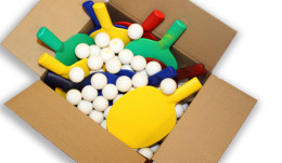 Starter package table tennis bats & balls