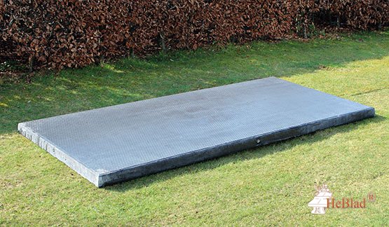 Bottom plate for all brands of Benches Anthracite-Concrete
