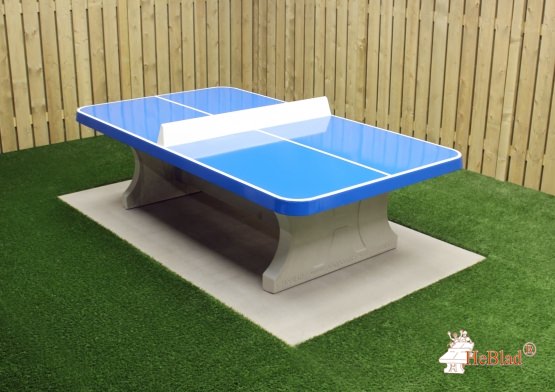 Plaque de fond en béton pour table de ping pong