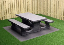 PicknickSet Standard Anthrazit-Beton
